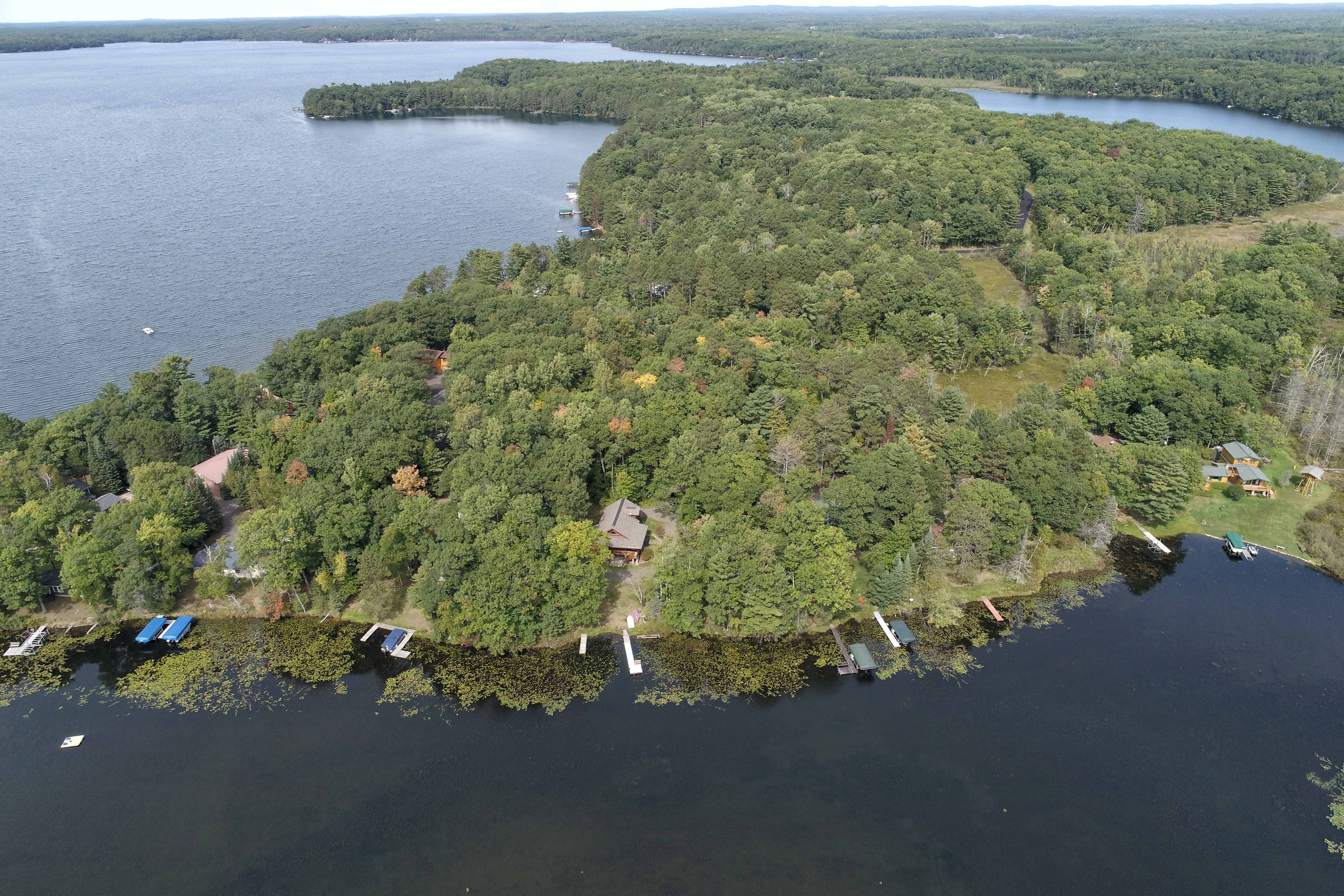 Hayward, Wisconsin Lake Home Virtual Tour on Round Lake