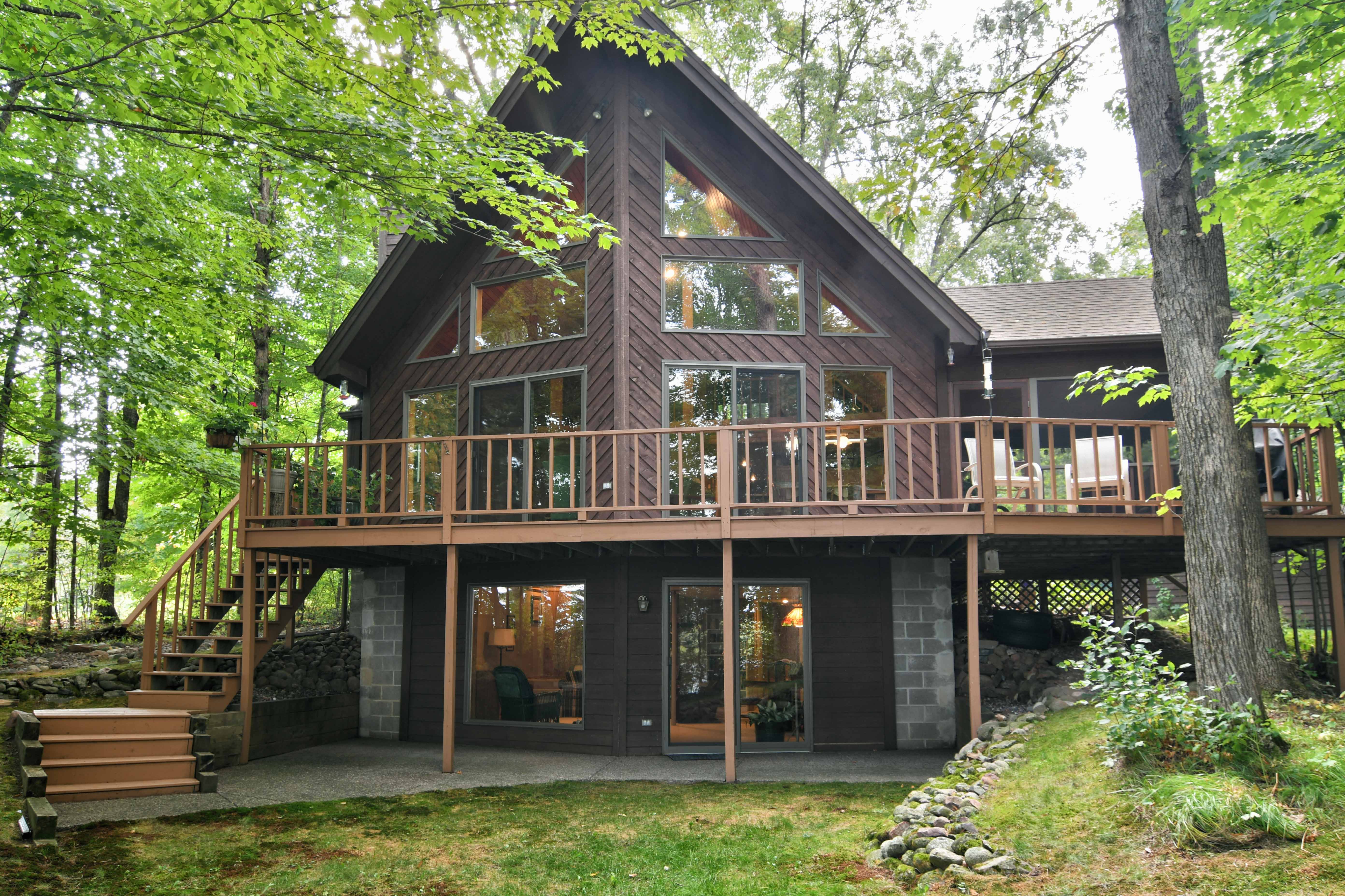 Virtual Tour Birchwood, Wisconsin Red Cedar Lake Home for Sale